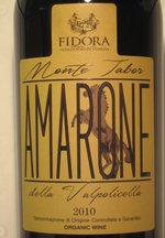 Fidora Amarone wine